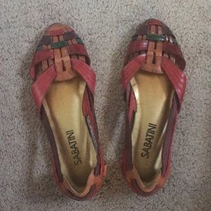 Vintage leather flats